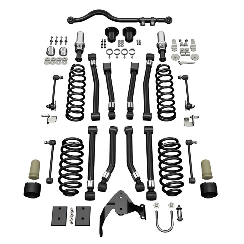 US CAR SHOP - Suspension Kit Alpine CT4 with  Monotube shocks Lift 4